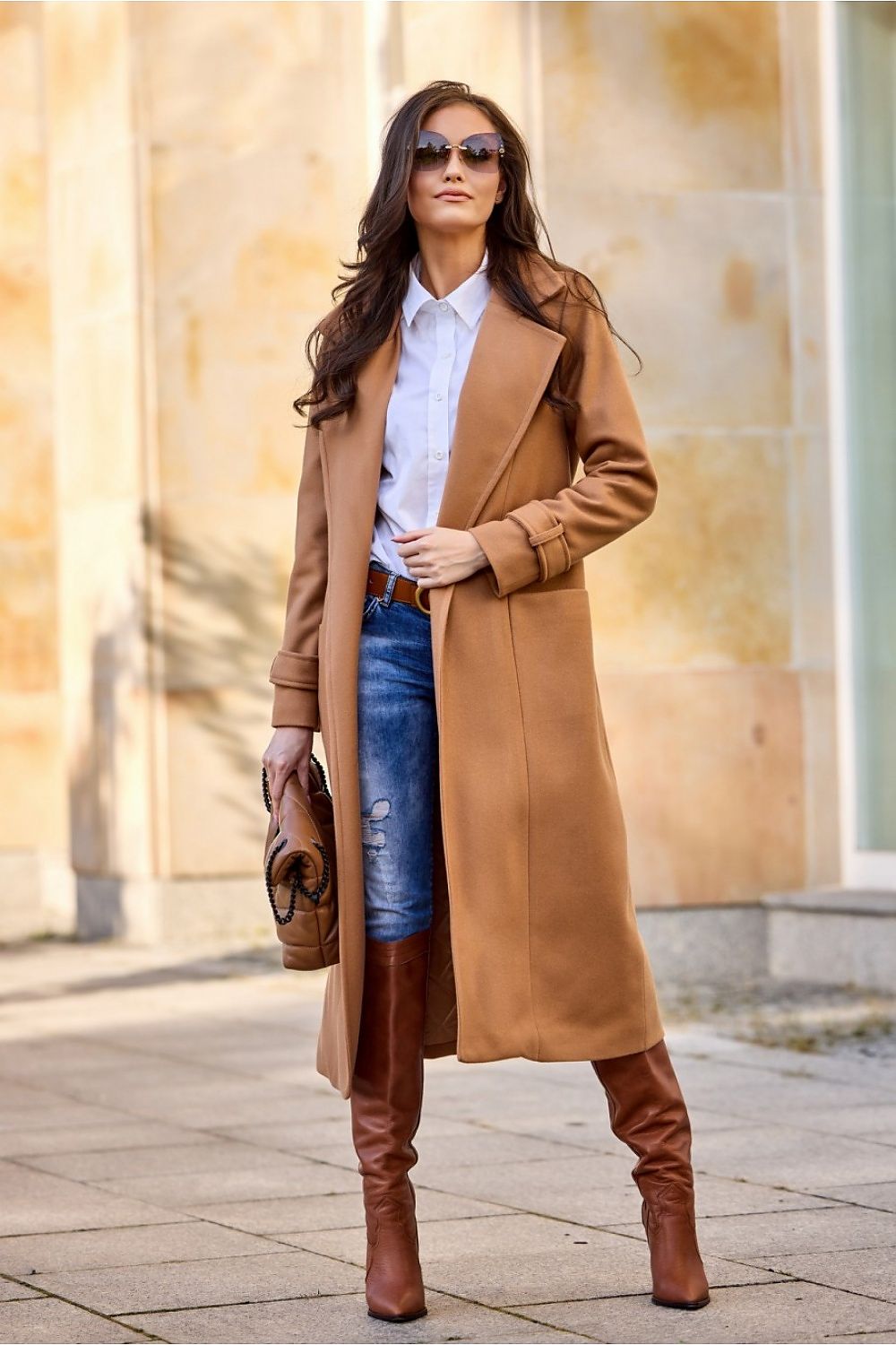 Timeless Waist-Tie Coat