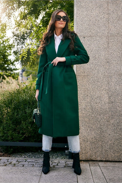 Timeless Waist-Tie Coat