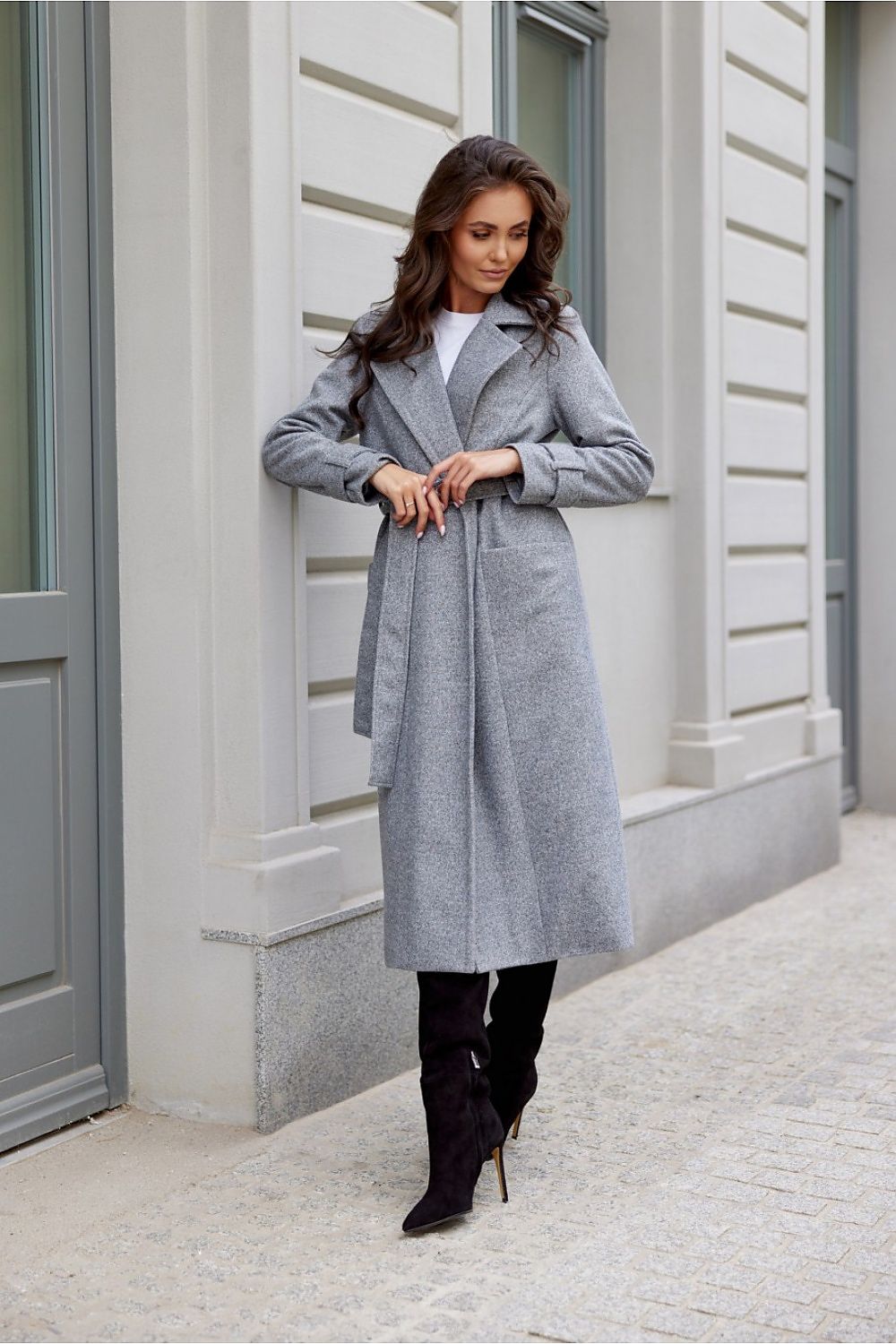 Timeless Waist-Tie Coat