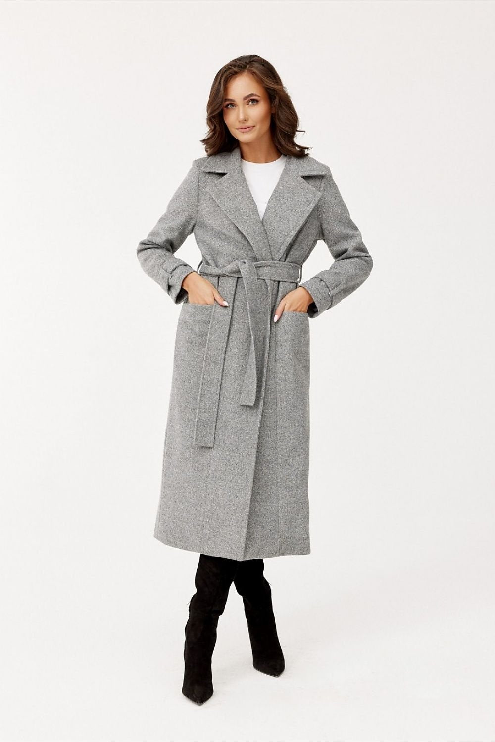 Timeless Waist-Tie Coat