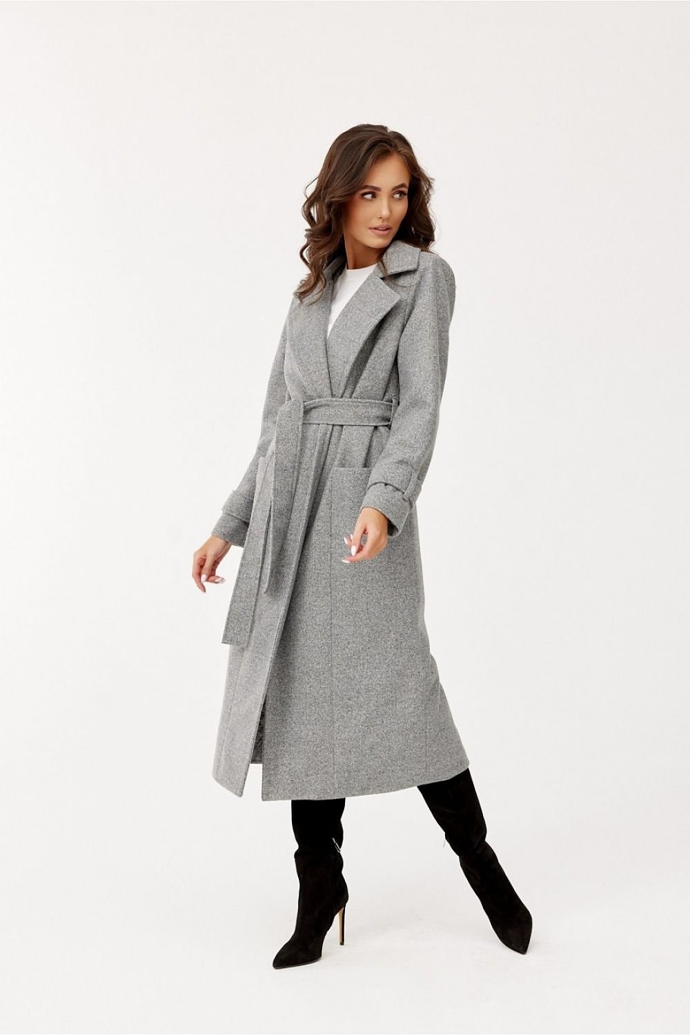 Timeless Waist-Tie Coat