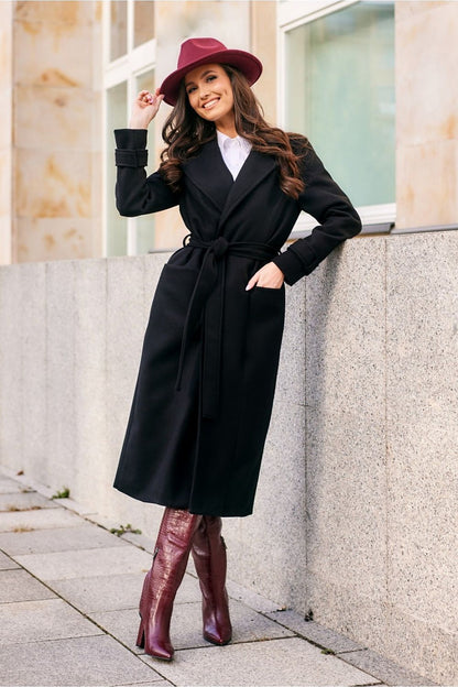 Timeless Waist-Tie Coat