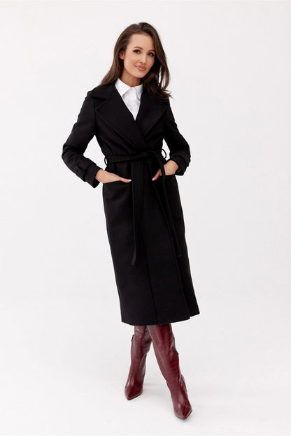 Timeless Waist-Tie Coat