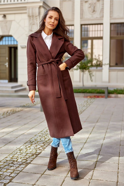 Timeless Waist-Tie Coat