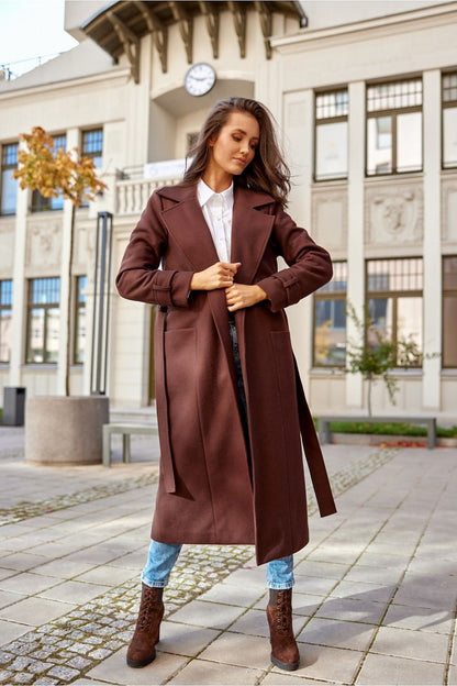 Timeless Waist-Tie Coat