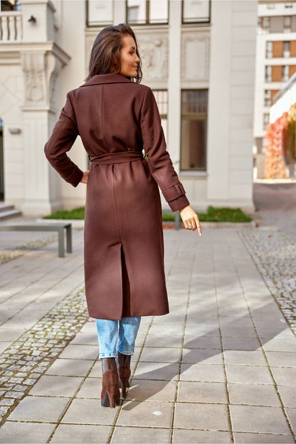 Timeless Waist-Tie Coat