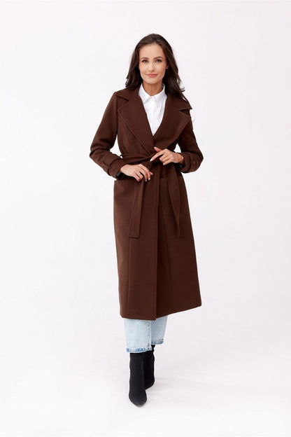 Timeless Waist-Tie Coat