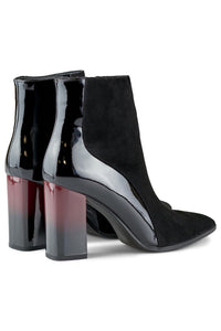 Fur-Lined Stiletto Heeled Boots