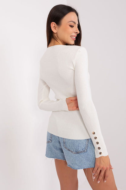 Charming Ribbed Sweater