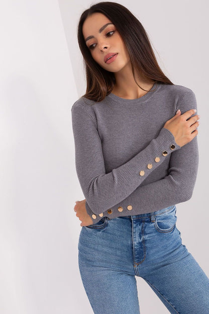 Charming Ribbed Sweater