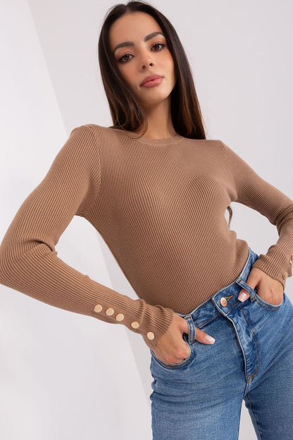 Charming Ribbed Sweater