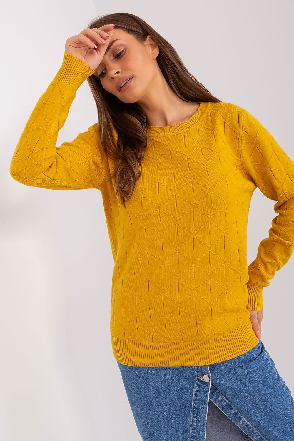 Everyday Textured Cotton Sweater