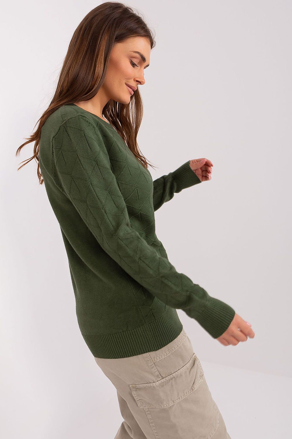 Everyday Textured Cotton Sweater