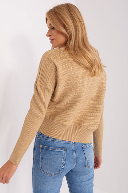 Chic Low Turtleneck Casual Sweater