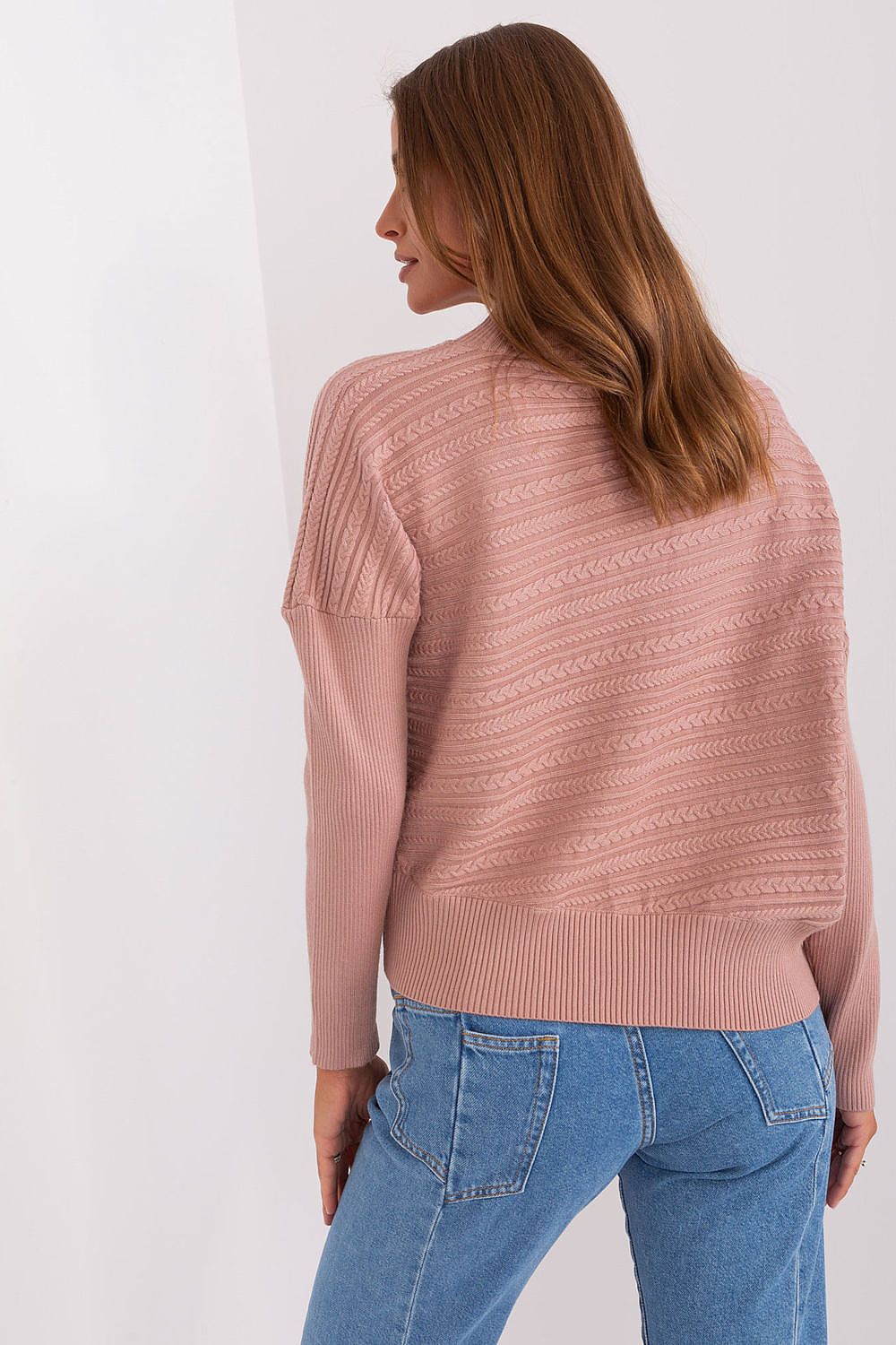 Chic Low Turtleneck Casual Sweater