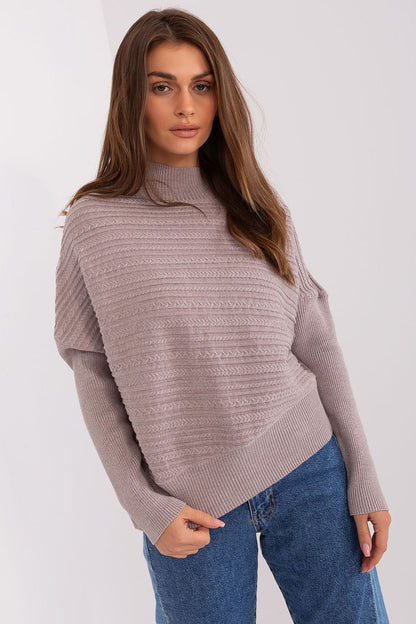 Chic Low Turtleneck Casual Sweater