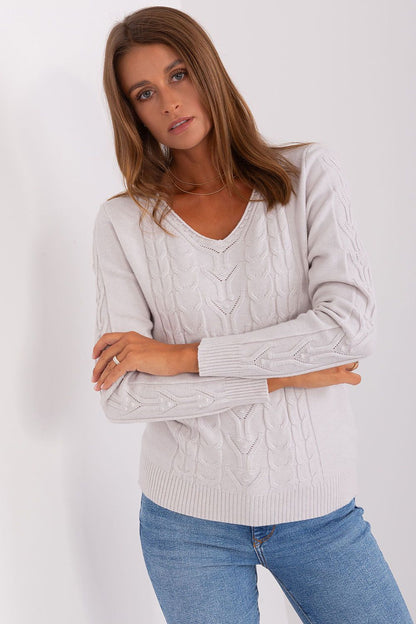 Comfort Cotton V-Neck Sweater