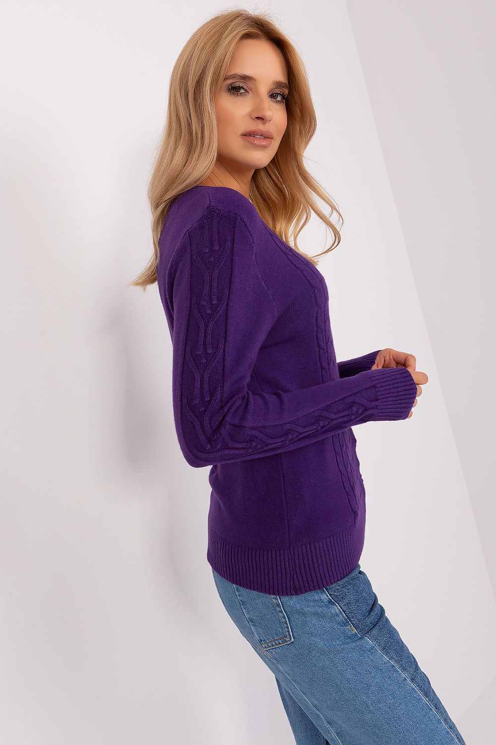 Comfort Cotton V-Neck Sweater