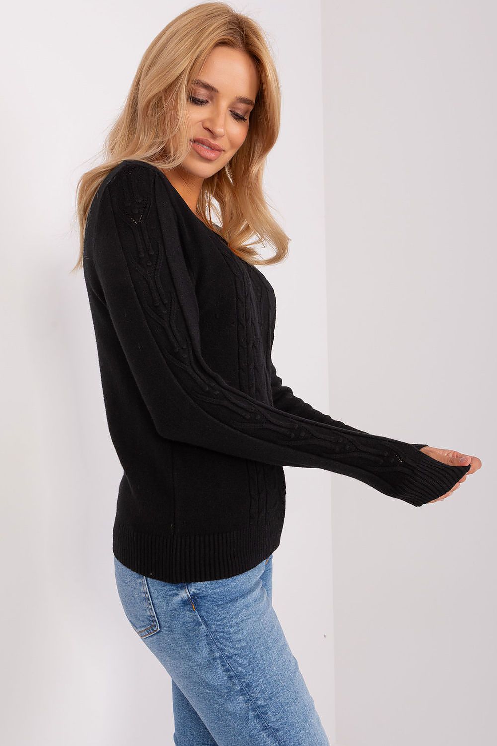 Comfort Cotton V-Neck Sweater