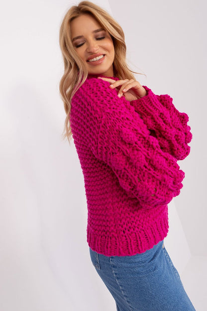 Puffed Sleeve Cozy Jumper