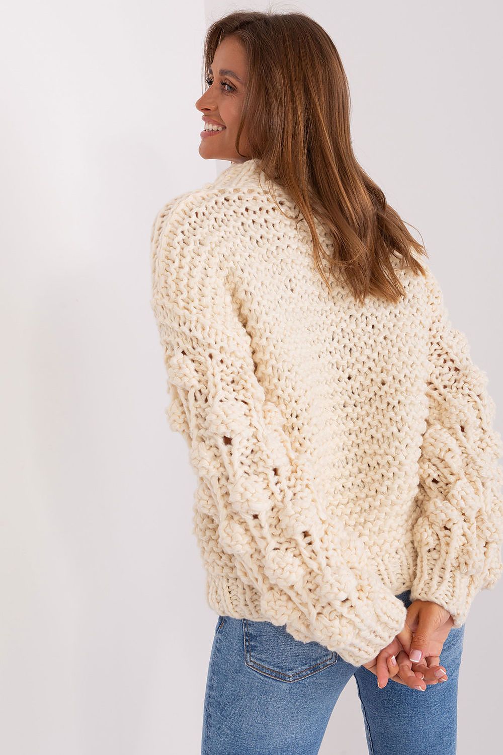 Puffed Sleeve Cozy Jumper