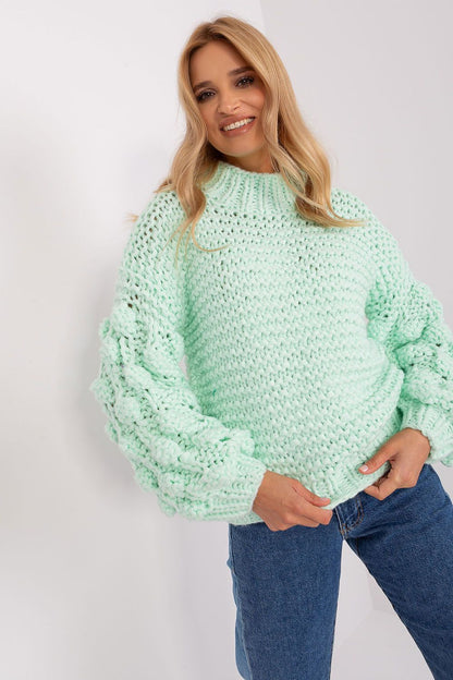 Puffed Sleeve Cozy Jumper