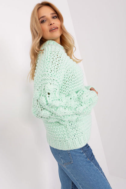 Puffed Sleeve Cozy Jumper