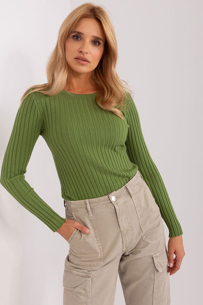 Ribbed Elegance Sweater