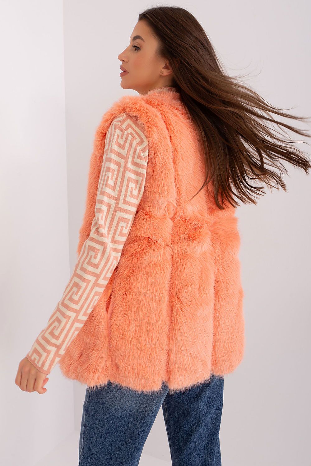 Soft Fur Gilet with Practical Pockets - Michelle & Kenza Co.