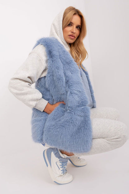 Chic Casual Fur Vest