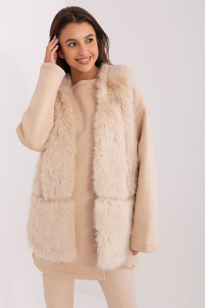 Chic Casual Fur Vest