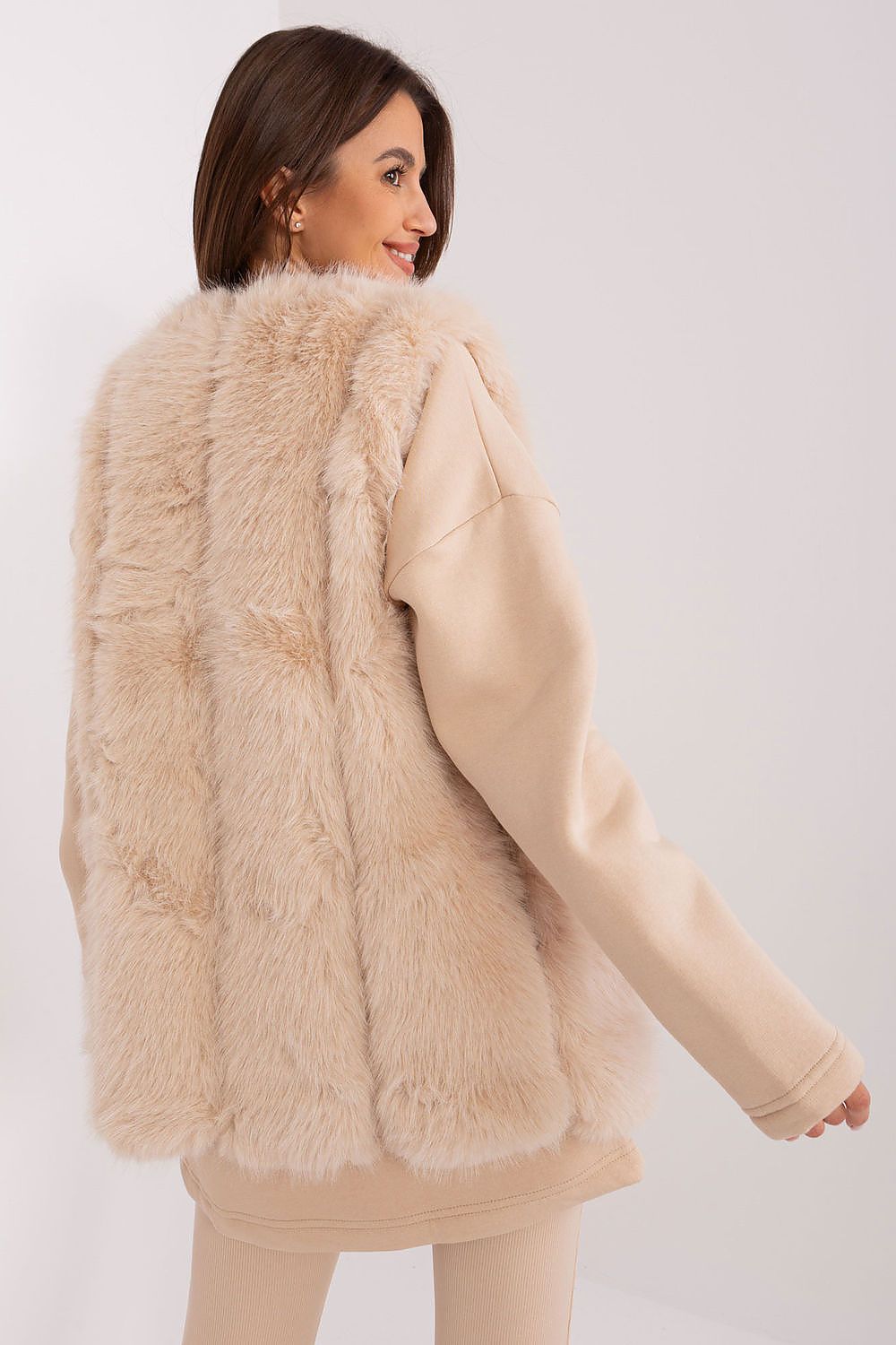 Chic Casual Fur Vest