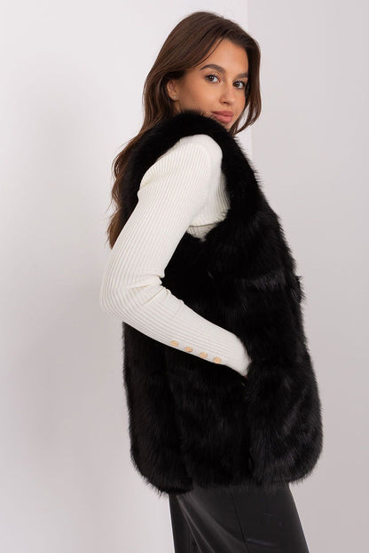 Chic Casual Fur Vest