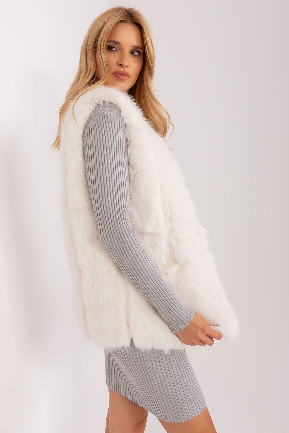 Chic Casual Fur Vest