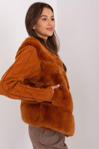 Faux Fur Gilet with Practical Pockets - Michelle & Kenza Co.