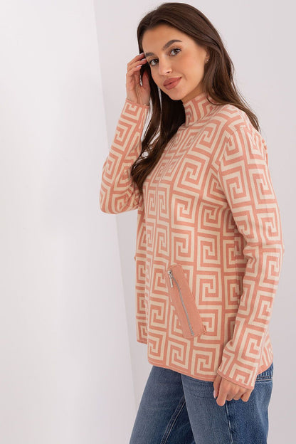 Everyday Chic Geometric Jumper