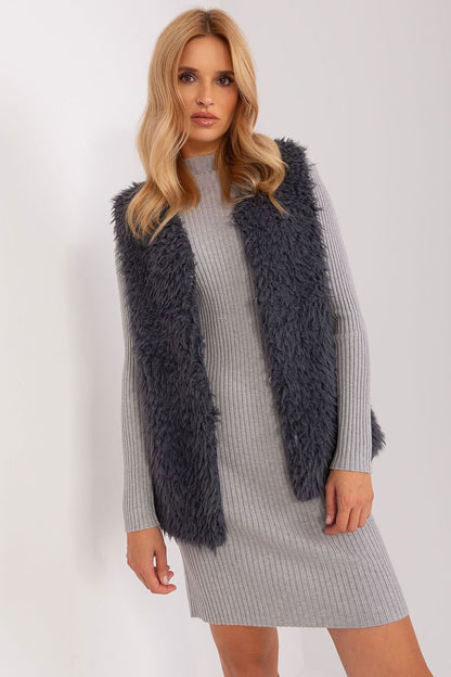 Chic Casual Fur Vest